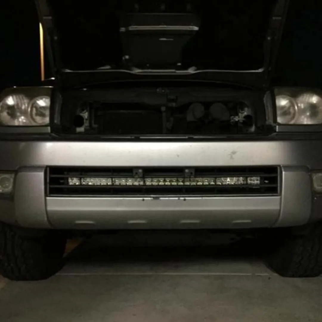 03-09 Toyota 4Runner 32" Lower Bumper Hidden Led Light Bar Brackets Kit