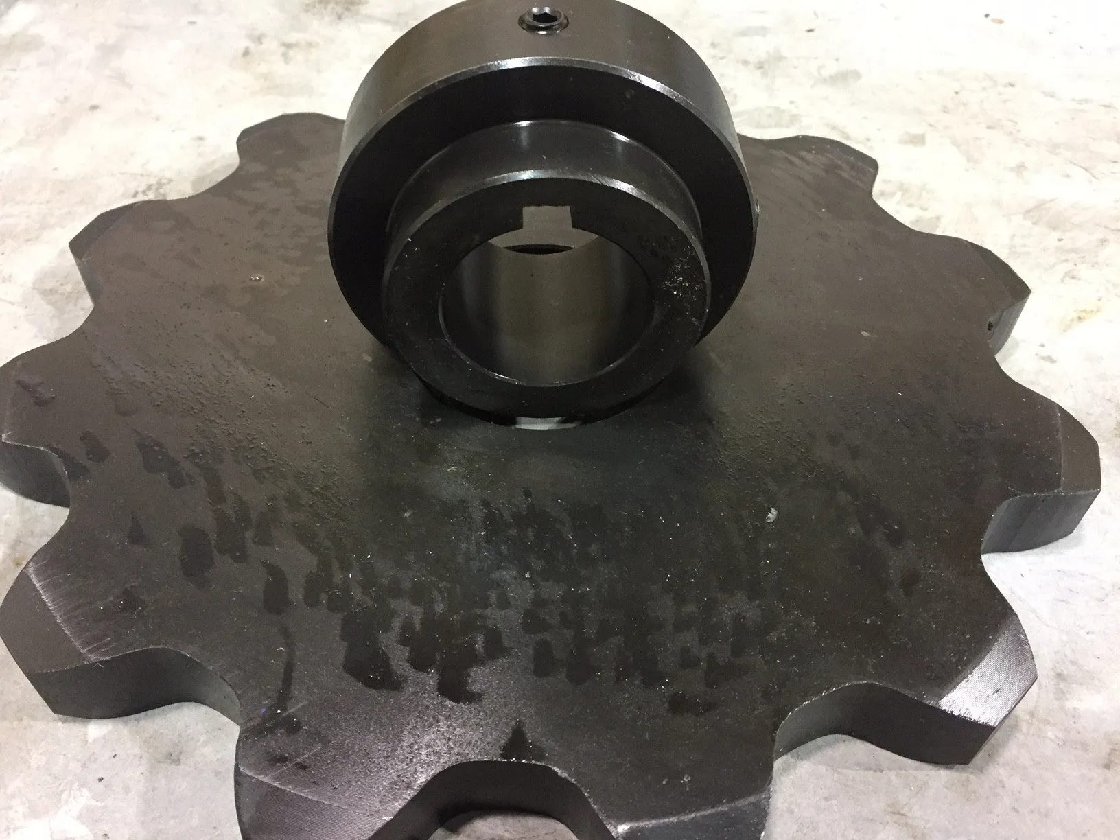 1-3/4" Y-Series Weld on Hub Round Bore with Keyway Set Screw