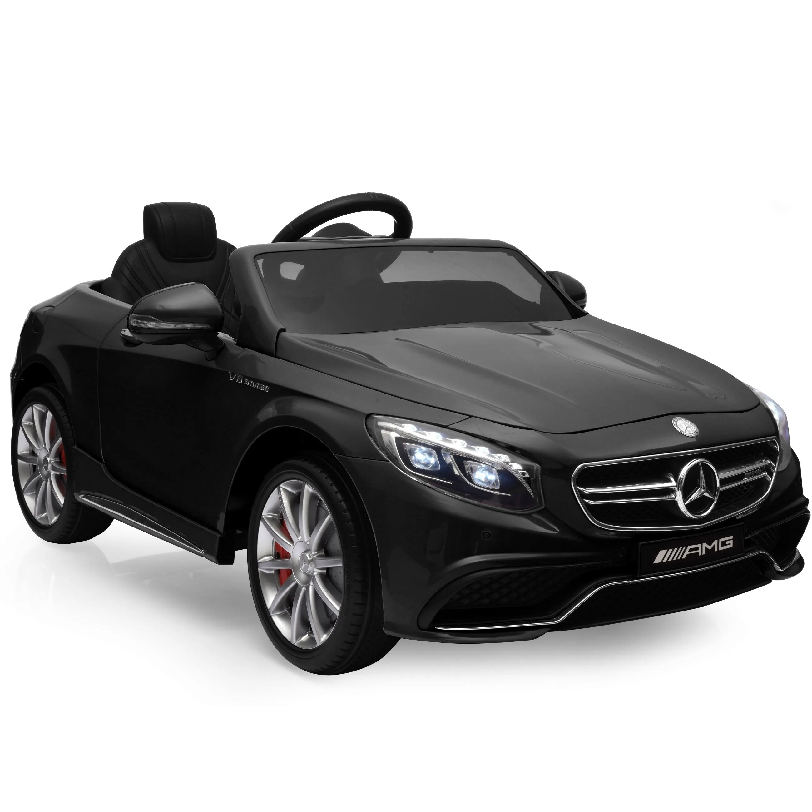 12V Kids Licensed Mercedes-Benz S63 Coupe Ride-On Car w/ Parent Control