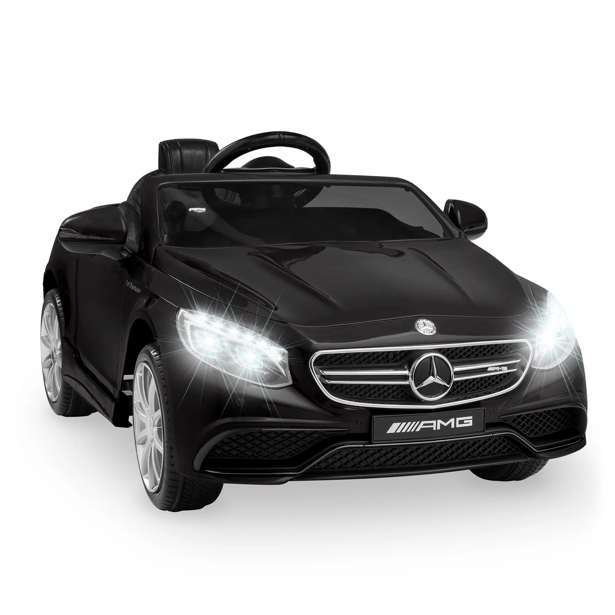 12V Kids Licensed Mercedes-Benz S63 Coupe Ride-On Car w/ Parent Control