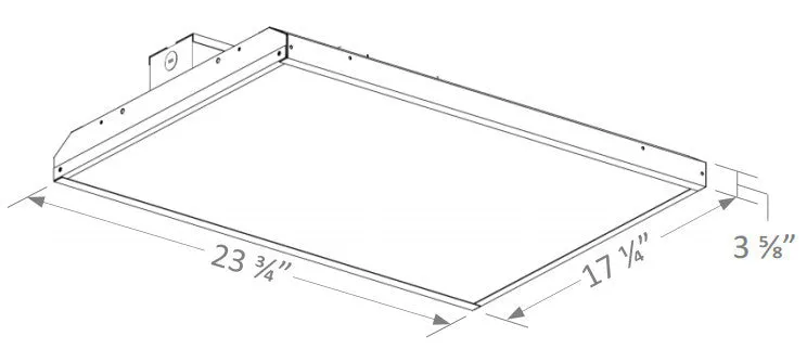 140W LED Highbay Fixture - DIM - 5000k - 120/277v - DLC Premium