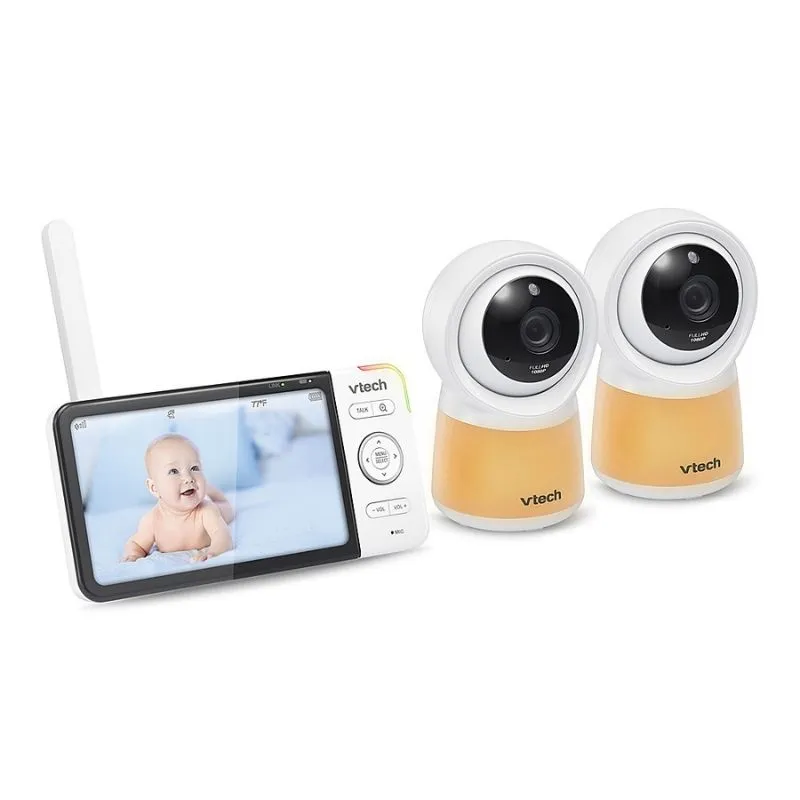 5” Smart Wi-Fi 1080p Video Monitor with 2 Cameras