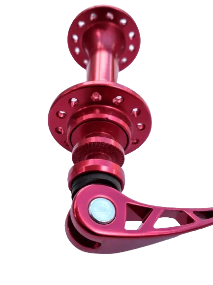 ABC Road Cartridge Bearing Rim Brake Front Hub (Red)