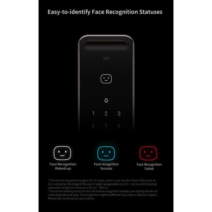 Aqara D200i Smart Door Lock (Face Unlock)