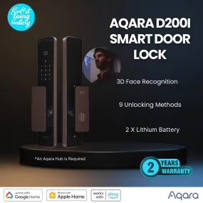 Aqara D200i Smart Door Lock (Face Unlock)