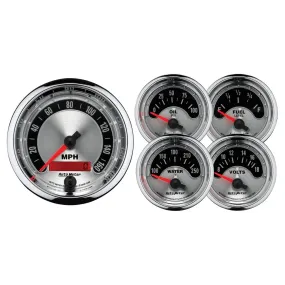 AutoMeter American Muscle Analog Gauge Kits 1202