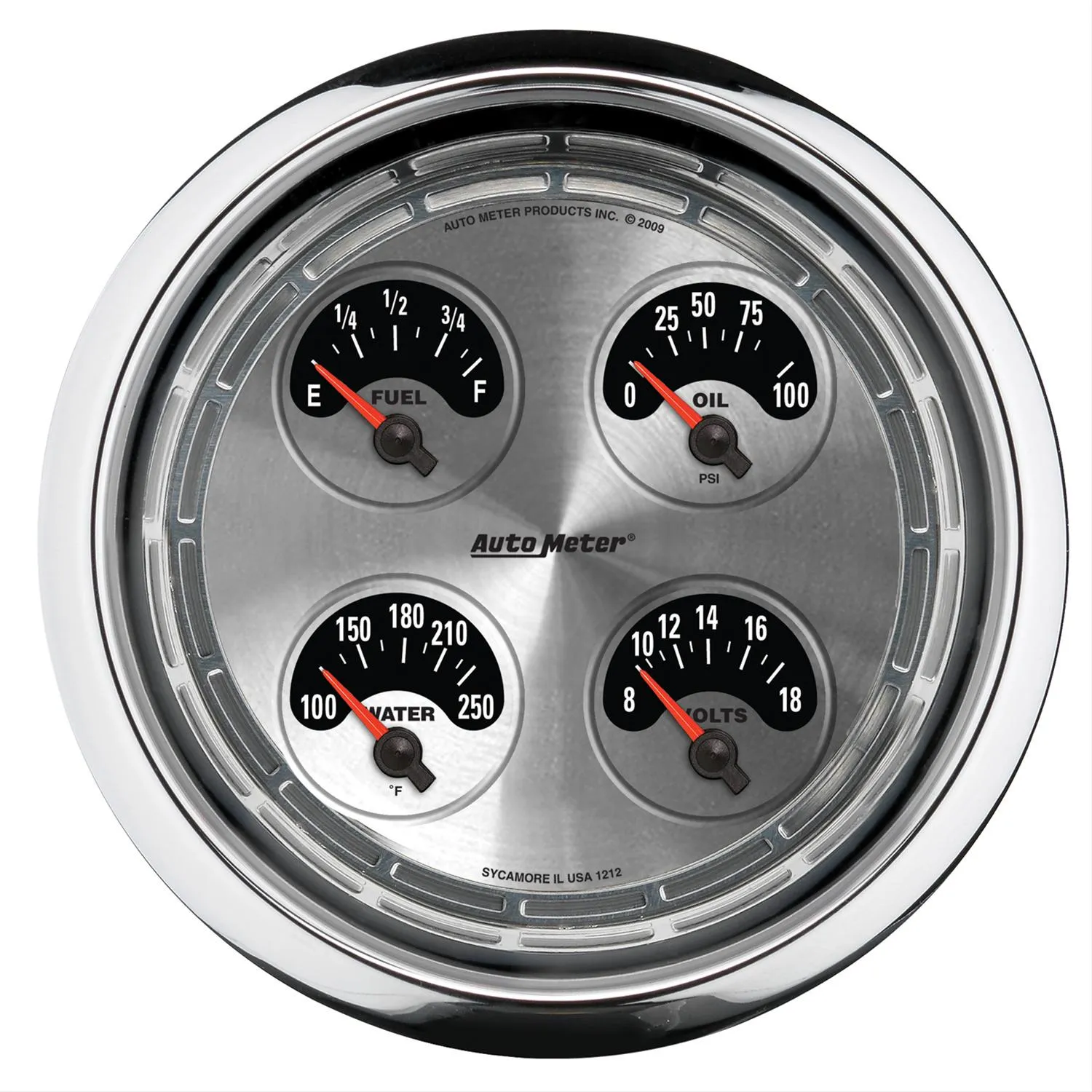 AutoMeter American Muscle Analog Gauge Kits 1212