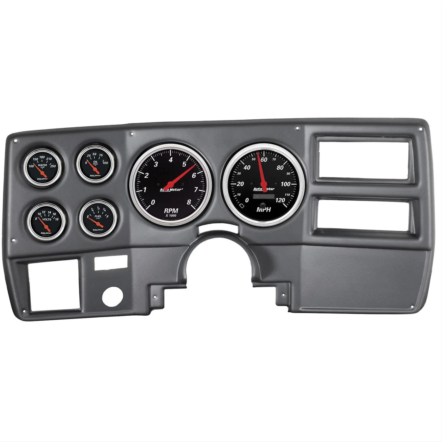 AutoMeter Designer Black Instrument Clusters 7027-DB