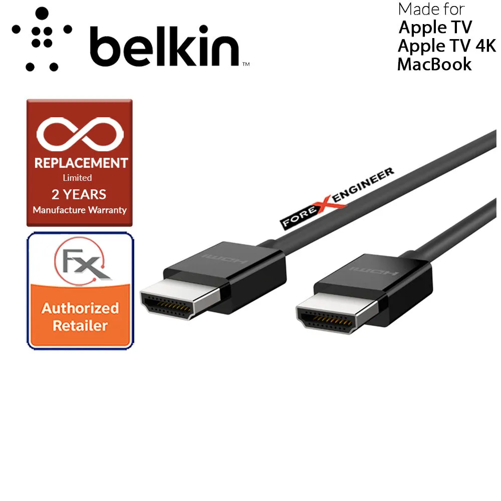 Belkin Ultra HD High Speed HDMI® Cable 2M- Support Dolby Vision 4K HDR 10 ( Barcode: 745883741427 )