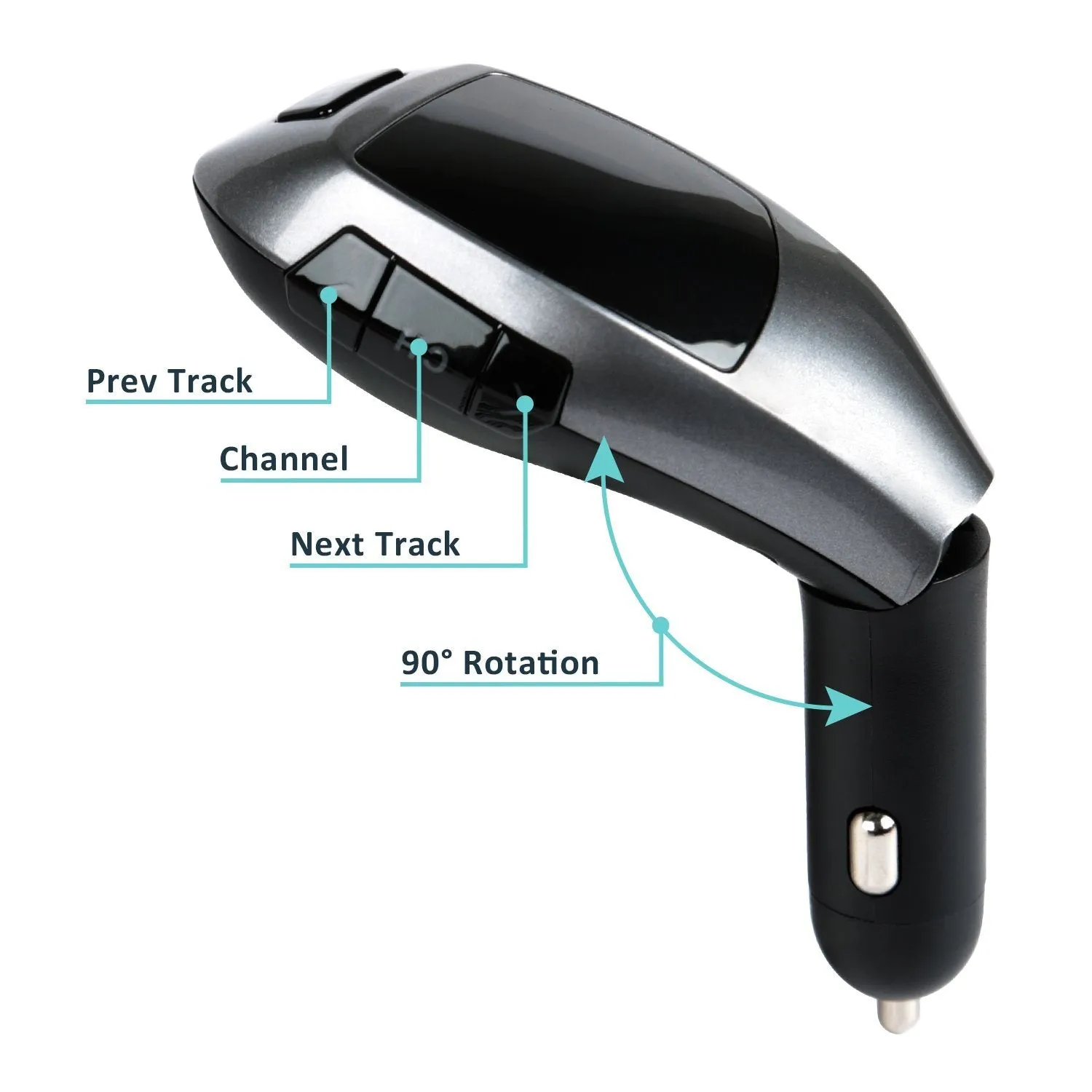 Car FM Wireless Transmitter USB Charge