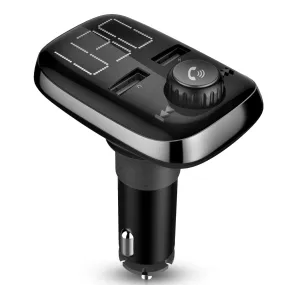 Car Wireless FM Transmitter Dual USB Charger