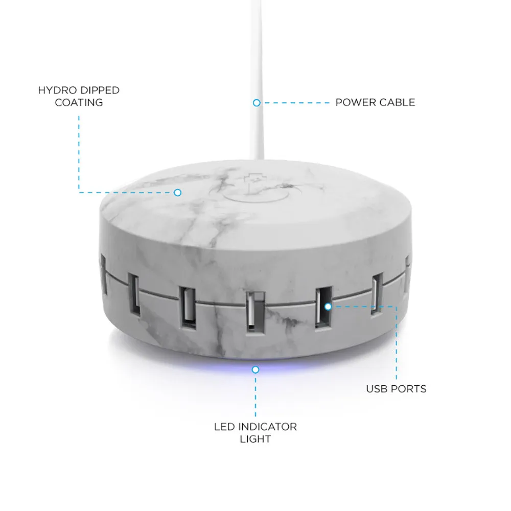 ChargeHub X7 Signature – 7-Port USB Desktop Charging Station