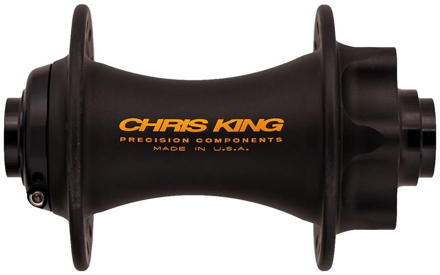 Chris King Boost Front Hub - 15x110 - 6-Bolt - Black/Gold - 32H