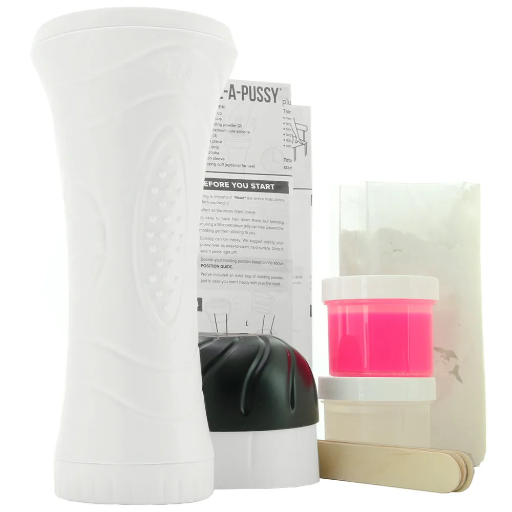 Clone-A-Pussy Plus Masturbator Sleeve Kit in Hot Pink