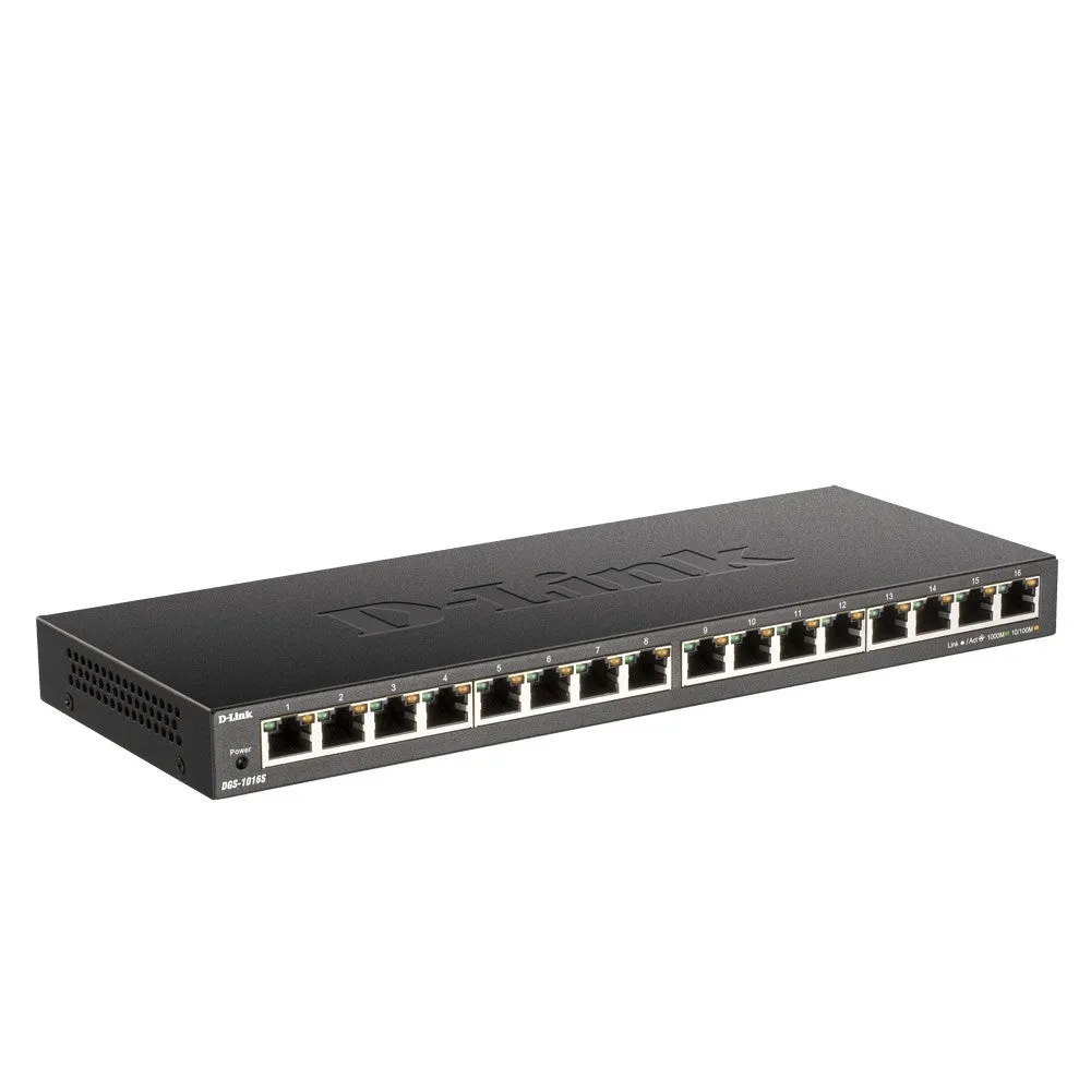 D-Link DGS-1016S 16-Port Gigabit Desktop Switch