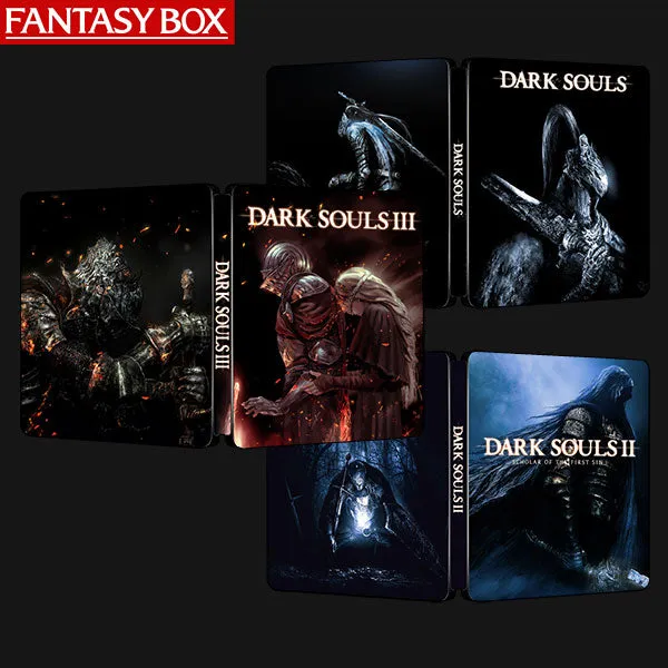 Dark Souls 1 2 & 3 6th Anniversary Bundle Steelbook | FantasyBox