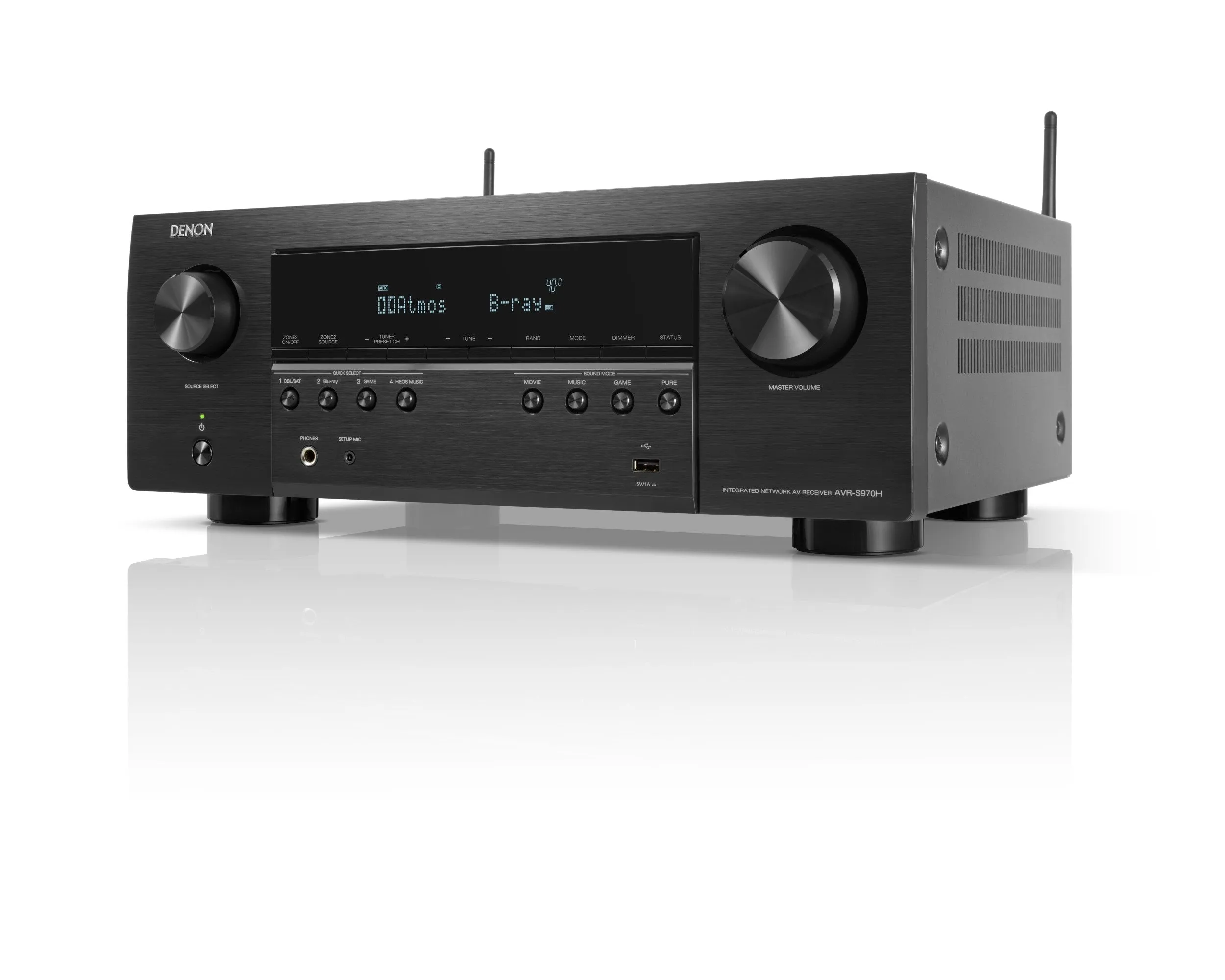 Denon AVR-S970H 7.2 Channel 8K A/V Receiver