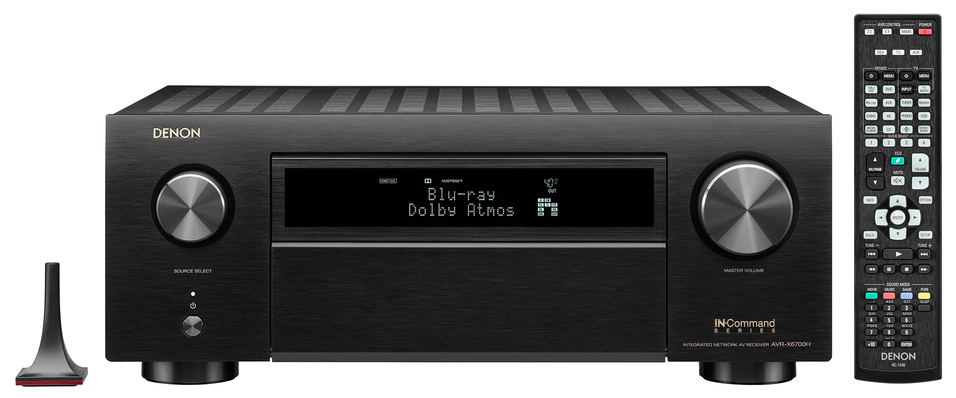 Denon AVR-X6700H 11.2 Channel 8K A/V Receiver with 3D Audio and Amazon Alexa Voice Control