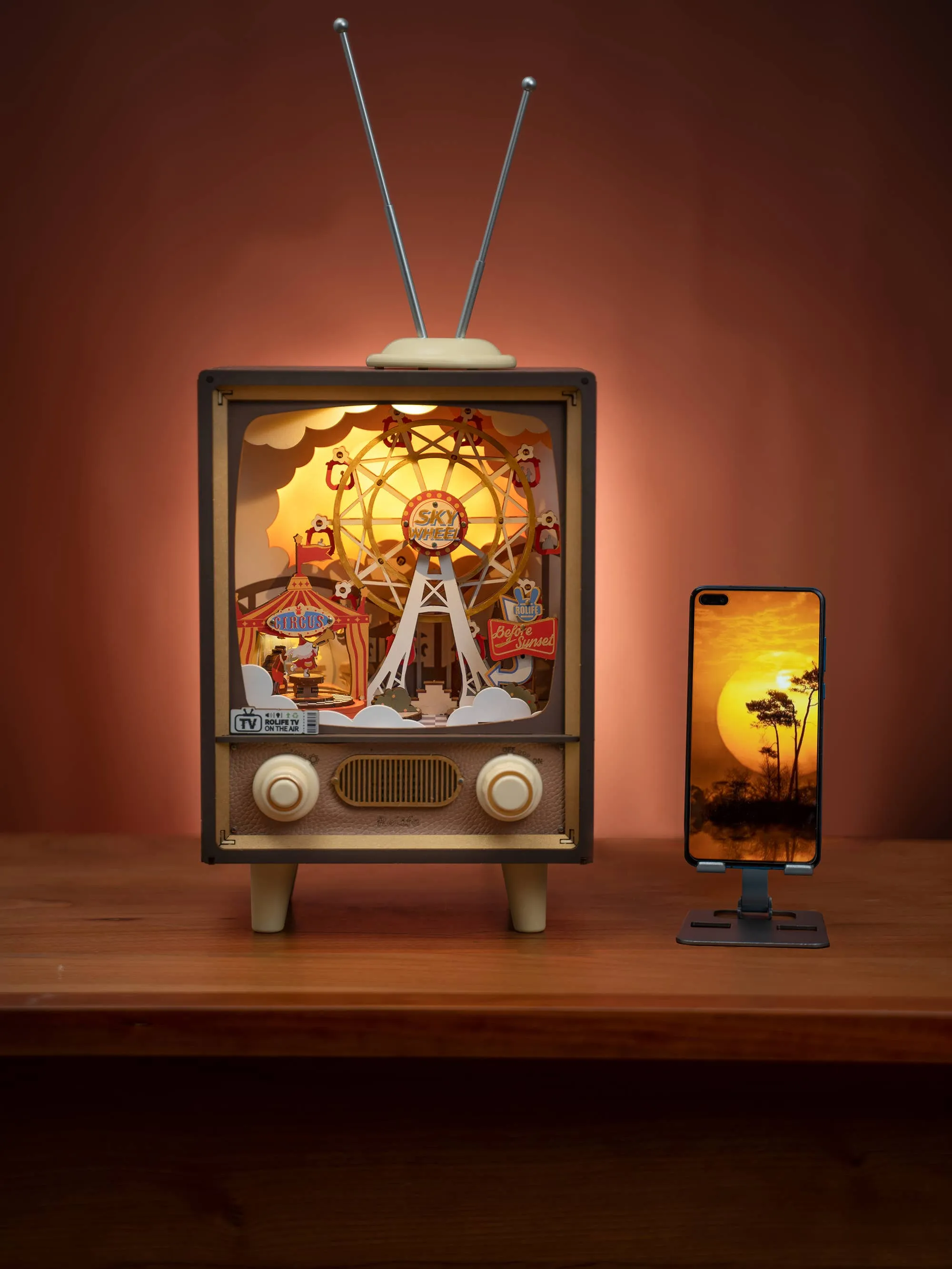 DIY Mechanical Music Box: Sunset Carnival