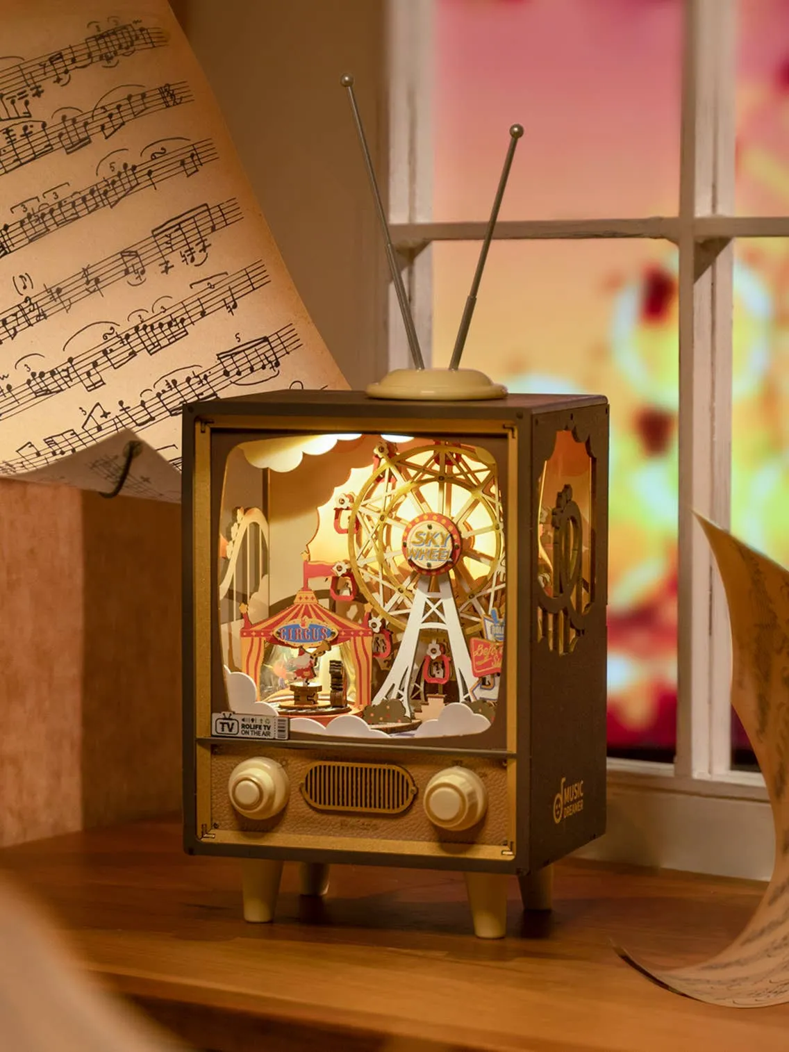 DIY Mechanical Music Box: Sunset Carnival