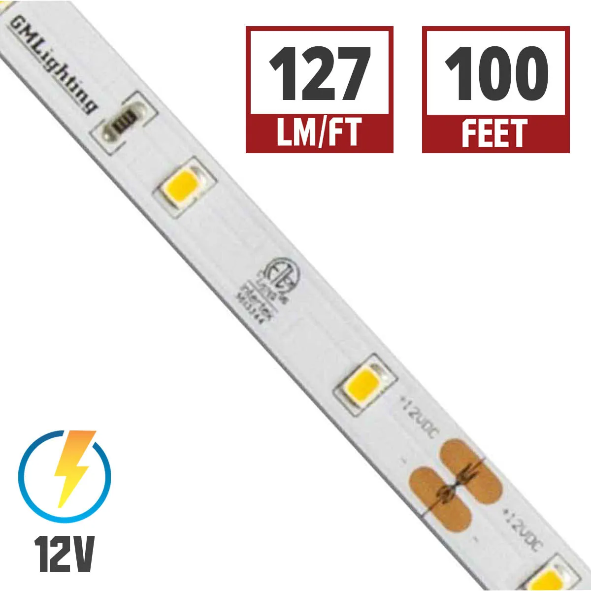 GM Lighting LTR-E Econo Series 12V / 24V 1.5W Tape