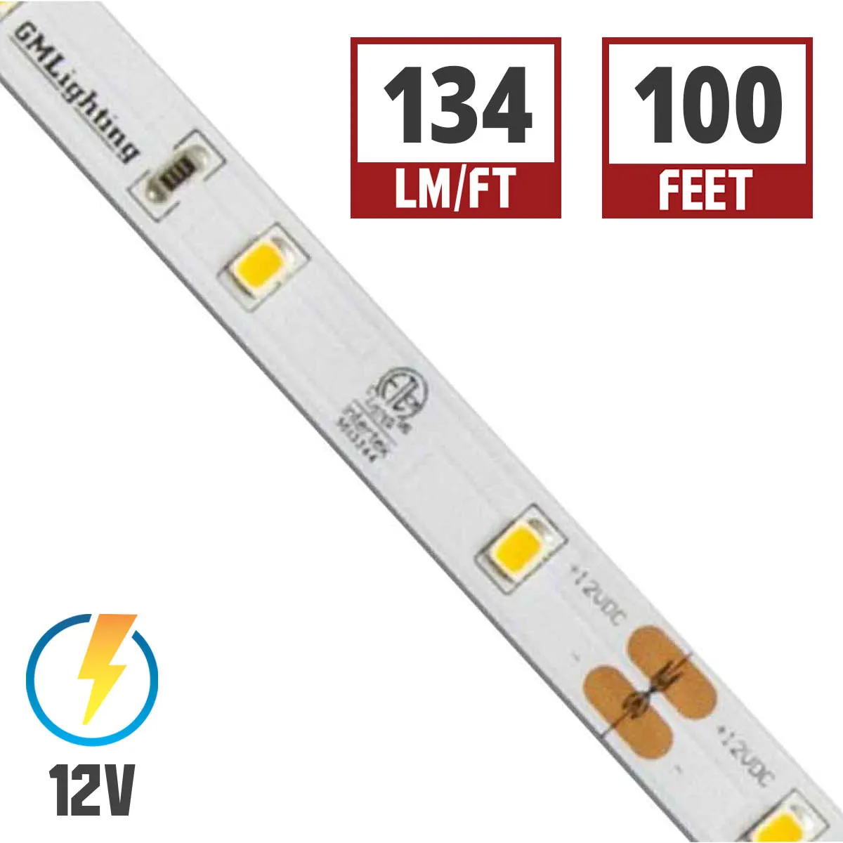 GM Lighting LTR-E Econo Series 12V / 24V 1.5W Tape