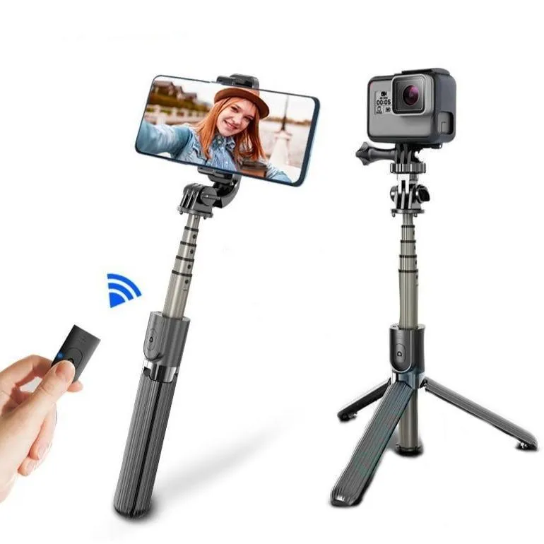 High Quality Selfie Stick/Tripod With Bluetooth Remote: Ideal for Phones, Go Pro's and more