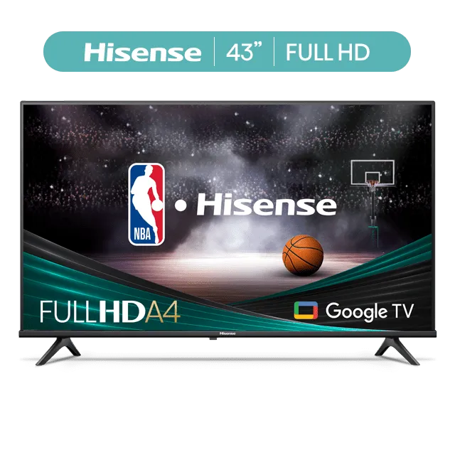 Hisense 43" Class A4 Series Full HD 1080p LED Google Smart TV (43A45K)