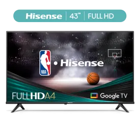 Hisense 43" Class A4 Series Full HD 1080p LED Google Smart TV (43A45K)