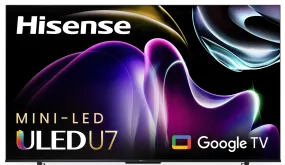 Hisense 75" Class U7 Series Mini-LED ULED 4K UHD Google Smart TV (75U7K)