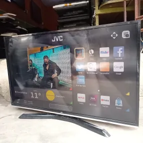 JVC 40 Inch LT-40C750 Built-in WiFi Smart Full HD LED TV   Netflix, YouTube - London Used