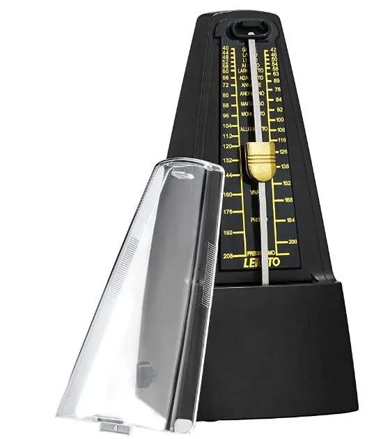 LEKATO L-350 Mechanical Metronome Track Beat Tempo