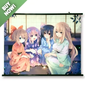 Neptunia - Yukata Wall Scroll - 32" x 24"