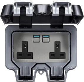 Outdoor Smart Socket (2 gang)