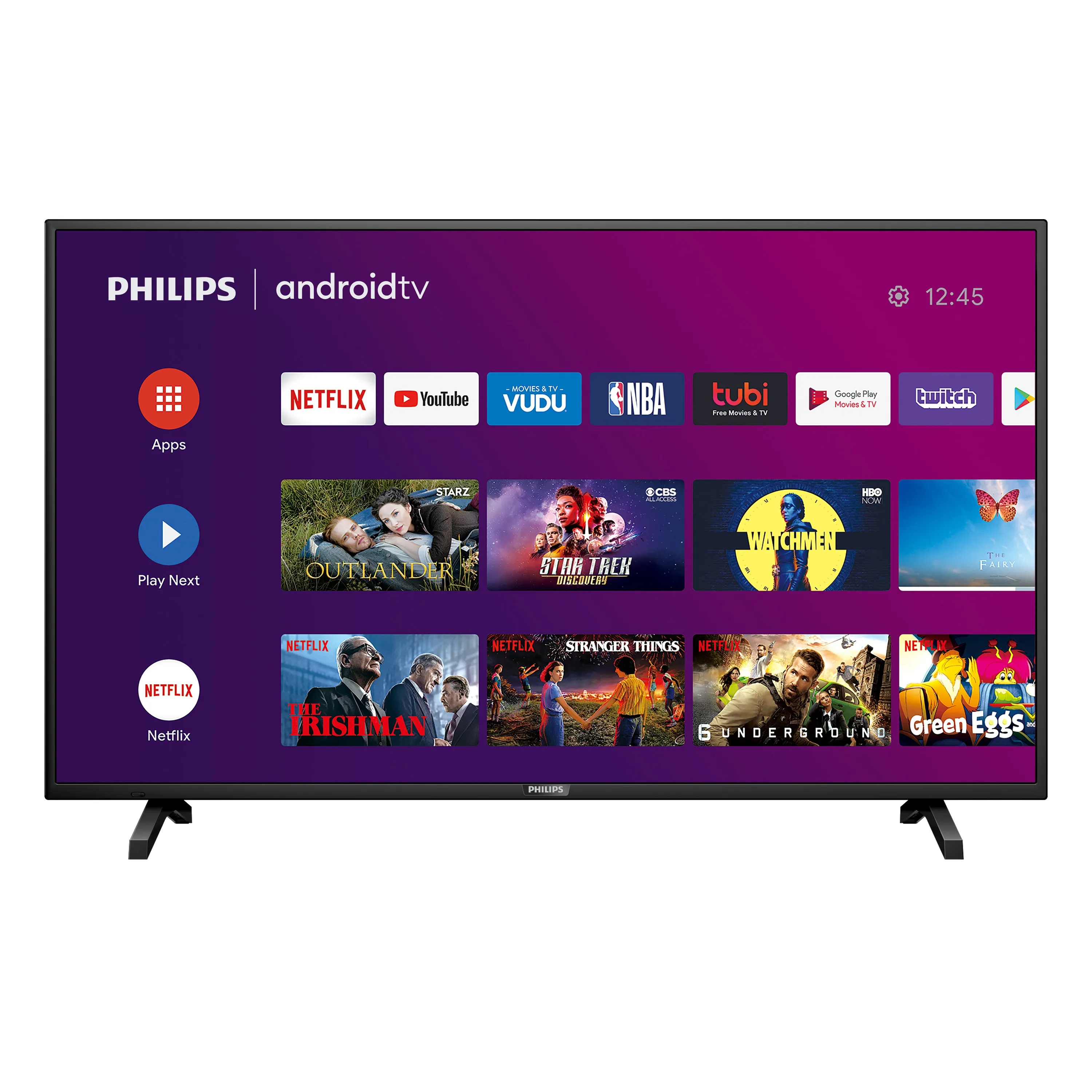 Philips 43" Class 4K Ultra HD (2160p) Android Smart LED TV with Google Assistant (43PFL5604/F7)