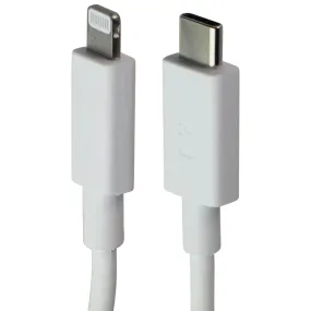 PureGear (3 FT) USB-C to Lightning 8-Pin MFi Cable for iPhone - White