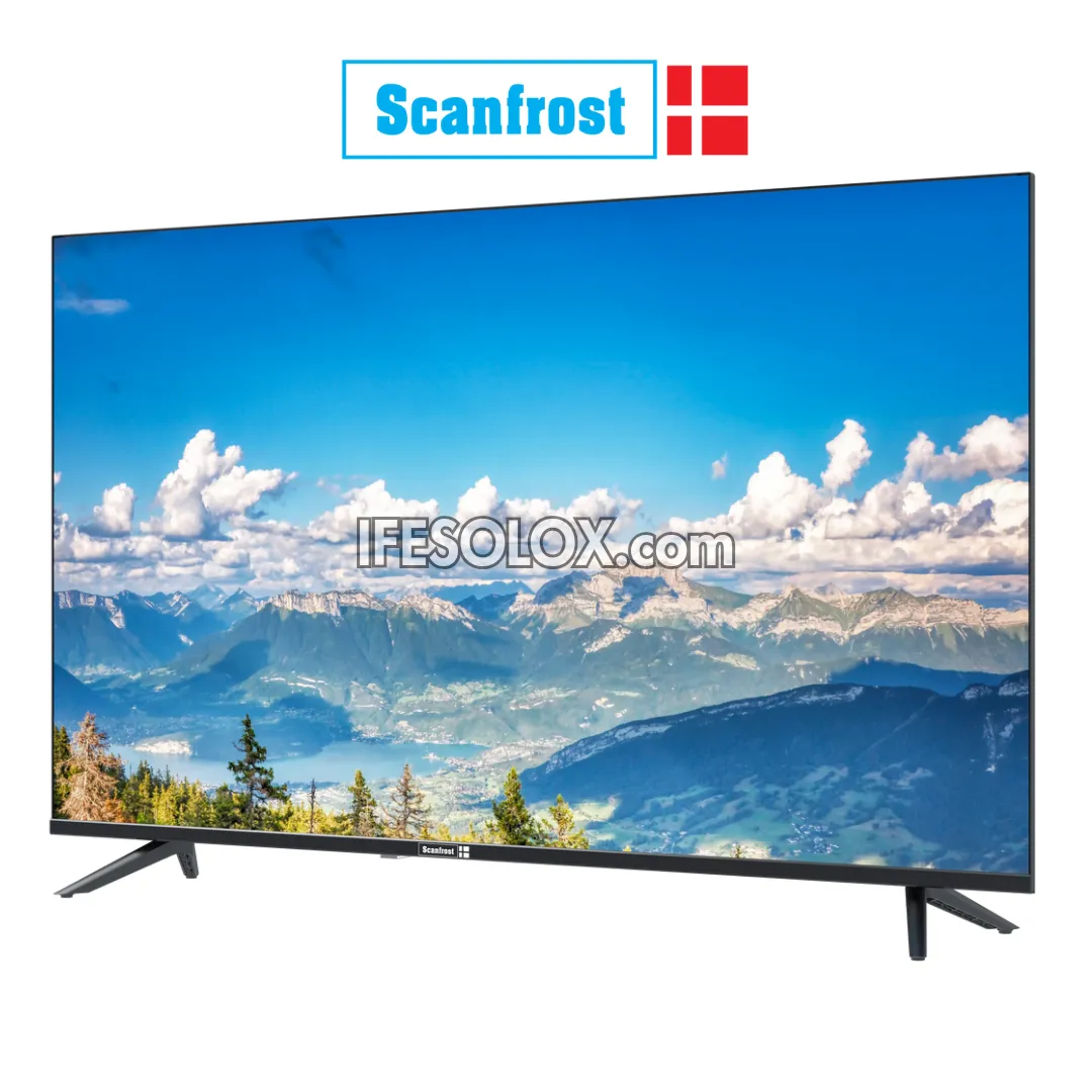 ScanFrost 43 inch SFLED43AN Andromeda Series Smart Full HD Frameless Google TV   1 Year Warranty  - Brand New