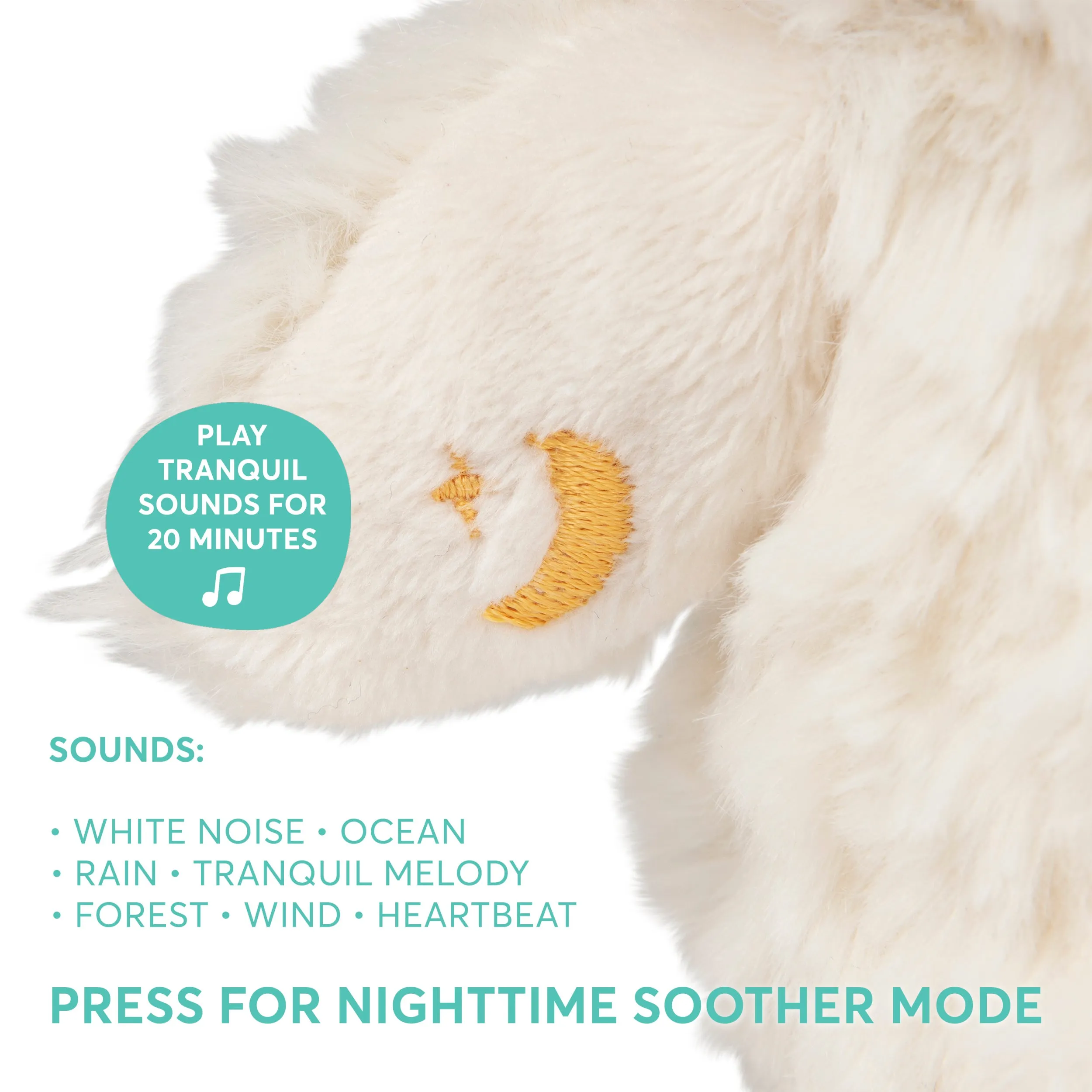 Sleepy Eyes Owl Bedtime Soother, 8 in