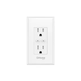 Smart in-Wall Outlet GHomeSmart® WO1