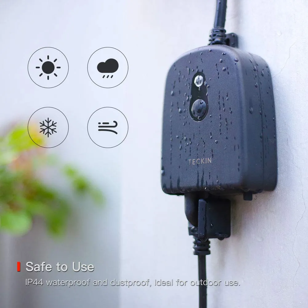 Teckin SS31 WiFi Outdoor Smart Plug with 2 Sockets