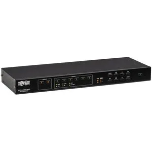 Tripp Lite by Eaton 9x2 Multi-Format Presentation Matrix Switch with Audio Extractor - UHD 4K 60 Hz, IR Support, 4:4:4, 1U, TAA