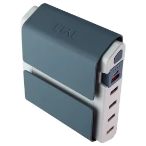 TYLT Energi Desktop Charging Station with 4 USB Ports   Portable Battery - Gray