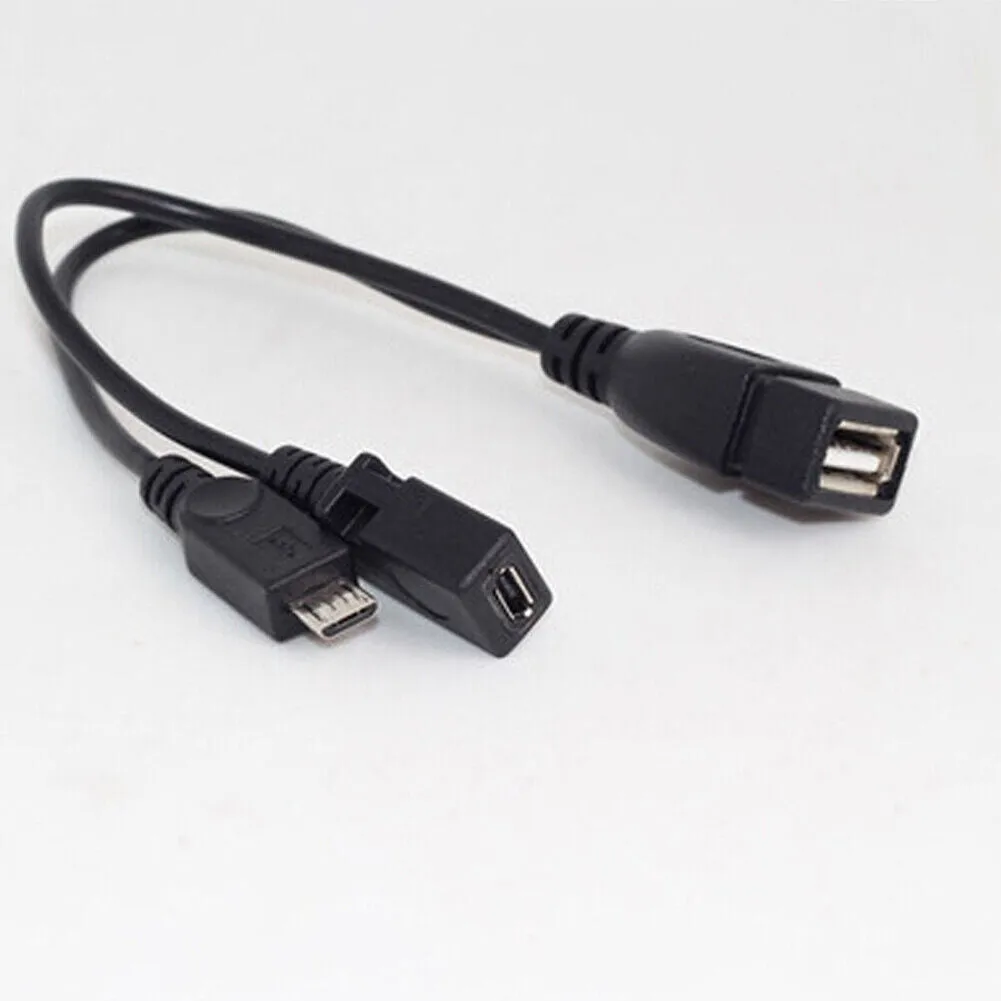 US 1-2 Pack Micro USB to USB Adapter OTG Cable For Amazon Fire TV 3 And 2nd Gen