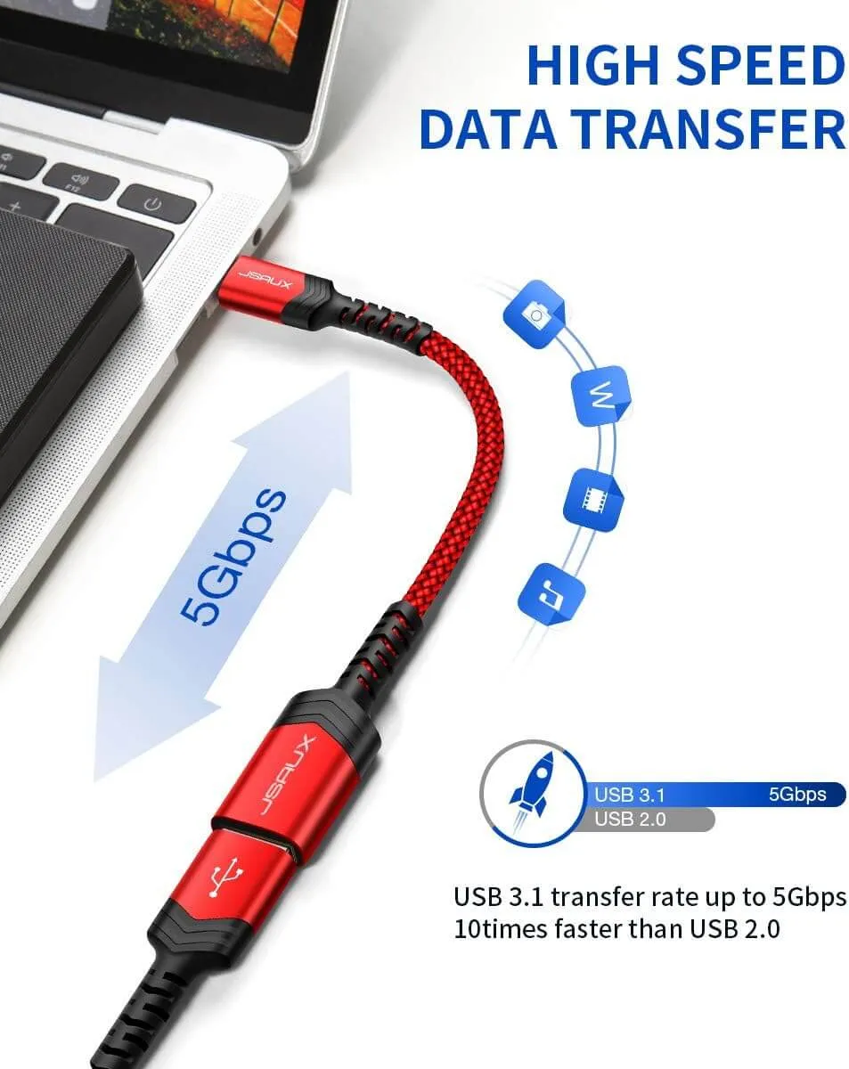 USB-C to USB OTG Cable Adapter