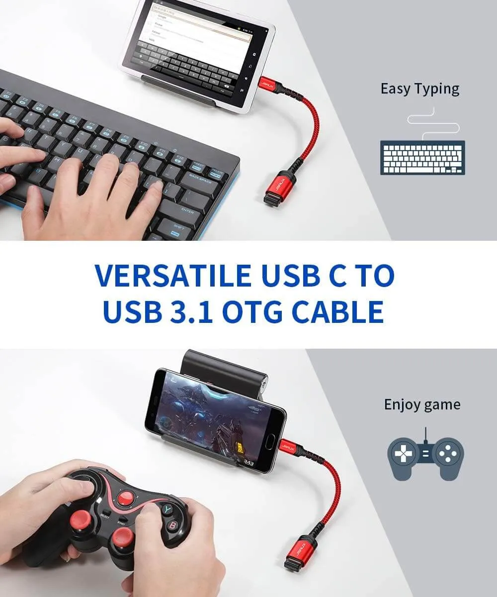 USB-C to USB OTG Cable Adapter