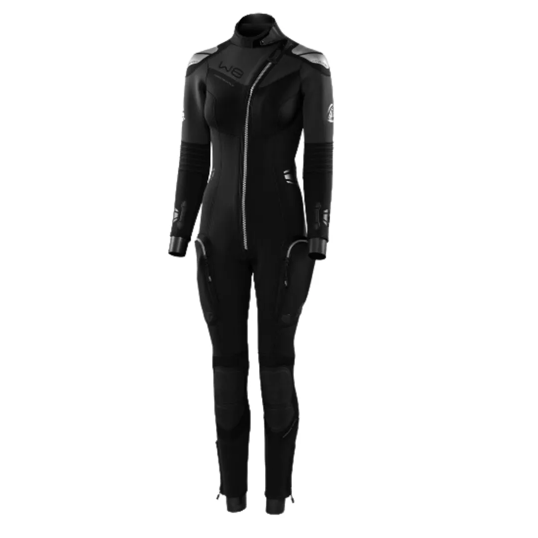 Waterproof 7mm Women's W8 Front Zip Wetsuit for Scuba Diving