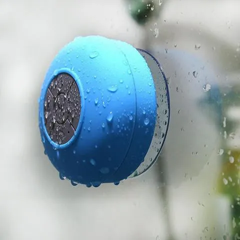 Waterproof Bluetooth Speaker for the Shower and Poolside