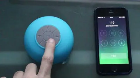 Waterproof Bluetooth Speaker for the Shower and Poolside