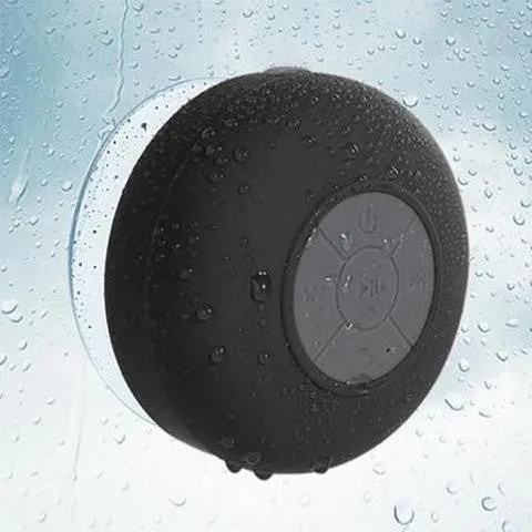 Waterproof Bluetooth Speaker for the Shower and Poolside