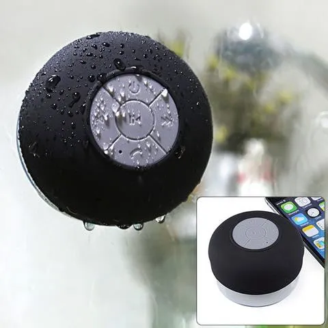 Waterproof Bluetooth Speaker for the Shower and Poolside